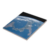 Italien und seine Insel Sizilien. Fliese (Seite)