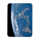 Italien und seine Insel Sizilien. Magnet (Vertikal)