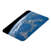 Italien und seine Insel Sizilien. Magnet (Linke Seite)