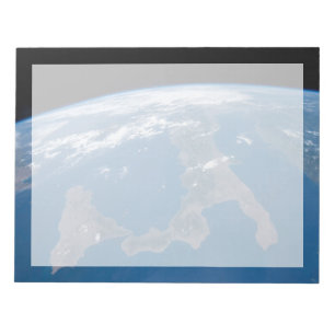 Italien und seine Insel Sizilien. Notizblock