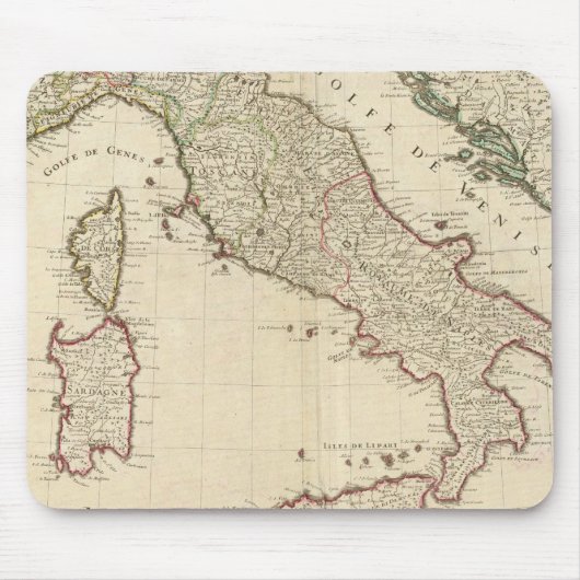 Italien und Slowenien 2 Mousepad (Vorne)