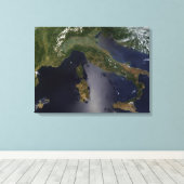 Italien und Südostfrankreich Leinwanddruck (Insitu (Holzboden))