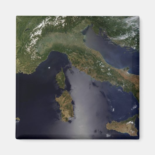 Italien und Südostfrankreich Magnet (Vorne)