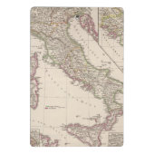 Italien unter den Lombards Mini Klemmbrett (Rückseite)