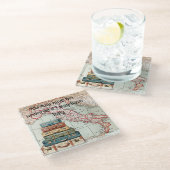 Italien Untersetzer (Schrägansicht)