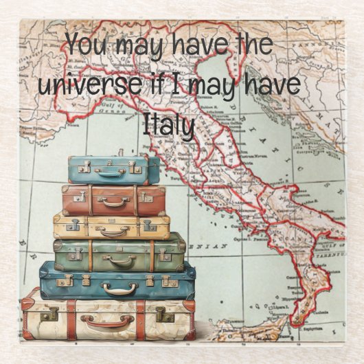 Italien Untersetzer (Vorderseite)