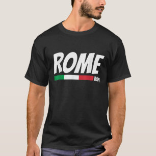 Italien Urlaub Roma Italia Reisen Italien Flagge R T-Shirt