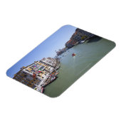 Italien, Venedig, Boote auf dem Kanal in der Stadt Magnet (Linke Seite)