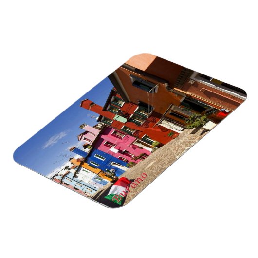 Italien - Venedig - Burano - Magnet (Linke Seite)