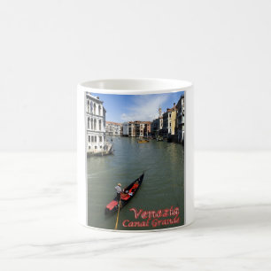 Italien - Venedig - Canal Grande - Gondelbahn - Kaffeetasse