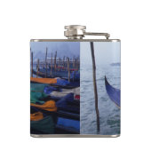 Italien, Venedig. Gondeln. Flachmann (Rückseite)