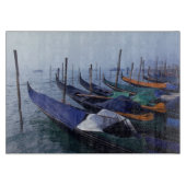 Italien, Venedig. Gondeln. Schneidebrett (Vorderseite)