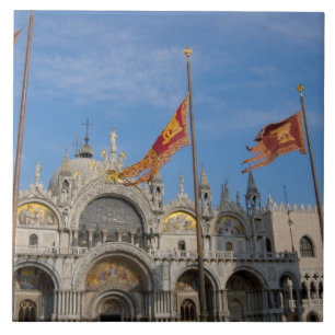 Italien, Venedig, Markusbasilika in St. Mark Fliese