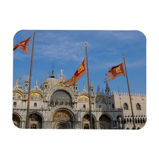 Italien, Venedig, Markusbasilika in St. Mark Magnet (Horizontal)
