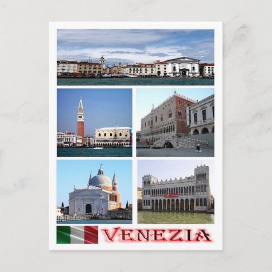 Italien - Venedig - Mosaik - Postkarte (Vorderseite)