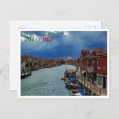Italien - Venedig - Murano - Postkarte (Vorne/Hinten)