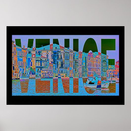 Italien Venedig Plakat (Vorne)