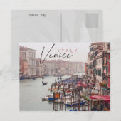 Italien - Venedig Postkarte (Vorne/Hinten)