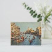 Italien, Venedig, Regatta auf dem Canal Grande Postkarte (Stehend Vorderseite)