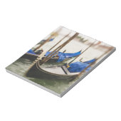 Italien, Venedig, Selektiver Fokus der Gondel im Notizblock (Rotiert)