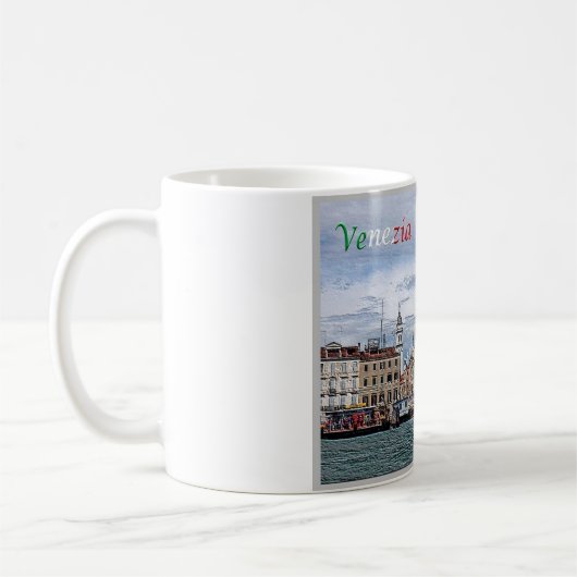 Italien - Venedig - Skyline - Kaffeetasse (Links)