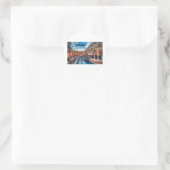 Italien Venedig (St.K.) Runder Aufkleber (Tasche)
