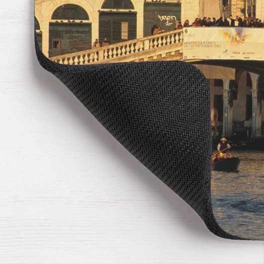 Italien, Venedig, Venedig, Canal Grande und Rialto Mousepad (Ecke)
