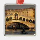 Italien, Venedig, Venedig, Canal Grande und Rialto Ornament Aus Metall (Vorne)