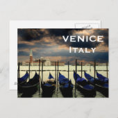 Italien VenedigVintage Tourismus hinzufügen Postkarte (Vorne/Hinten)