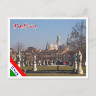 Italien - Venetien - Padova - Statuen - Postkarte