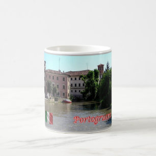 Italien - Venetien - Portogruaro - Fluss - Kaffeetasse