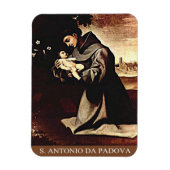 Italien - Venetien - Saint Anthony Padua - Magnet (Vertikal)