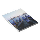 Italien, Venetien, Venedig, Gondelbahn und San Notizblock (angewinkelt)