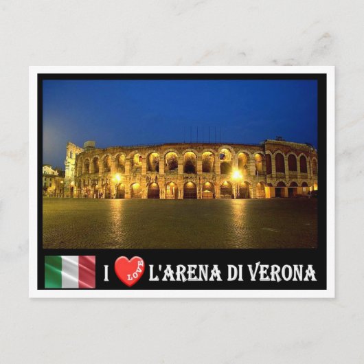 Italien - Venetien - Verona - Arena I Liebe - Postkarte (Vorderseite)