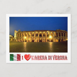 Italien - Venetien - Verona - Arena I Liebe - Postkarte