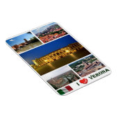 Italien - Venetien - Verona - I Liebe - Magnet (Rechte Seite)
