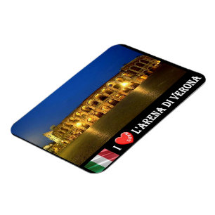 Italien - Venetien - Verona - Liebe Arena I - Magnet