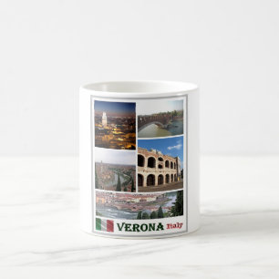Italien - Venetien - Verona - Mosaik - Kaffeetasse