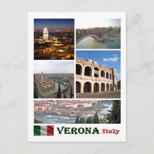 Italien - Venetien - Verona - Mosaik - Postkarte