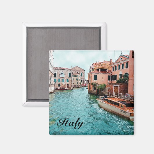 Italien Venice Magnet (Vorderseite/Rückseite)