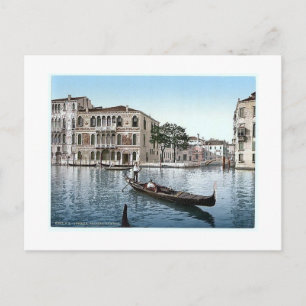 Italien Venice Palazza Da Mula 1890er Postkarte
