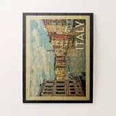 Italien Venice Vintage Travel Puzzle (Vertikal)