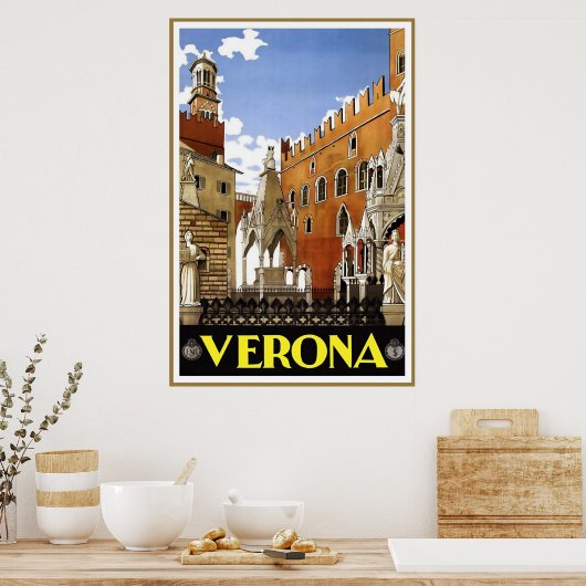 Italien Verona Poster (Küche)