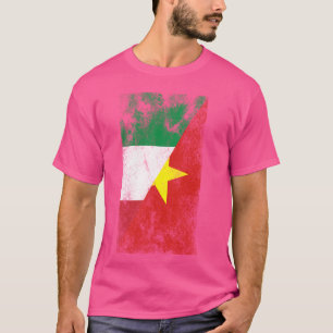 Italien - Vietnam - Flaggen - Italienisch - Vietna T-Shirt