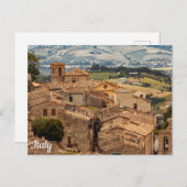 Italien Villas Travel Foto Postkarte (Vorne/Hinten)