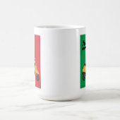 Italien Vintag Italienische Flagge Vespa Scooter Kaffeetasse (Mittel)