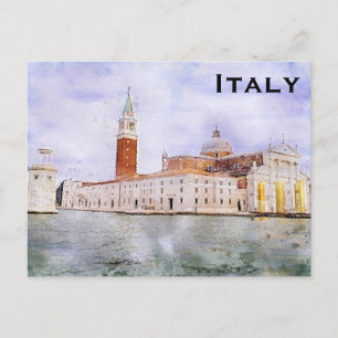 Italien Vintage Reise Tourismus Fügen Postkarte hi