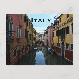 Italien Vintage Reise Tourismus Hinzufügen Postkarte