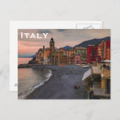 Italien Vintage Reisen Tourismus Hinzufügen Postkarte (Vorne/Hinten)