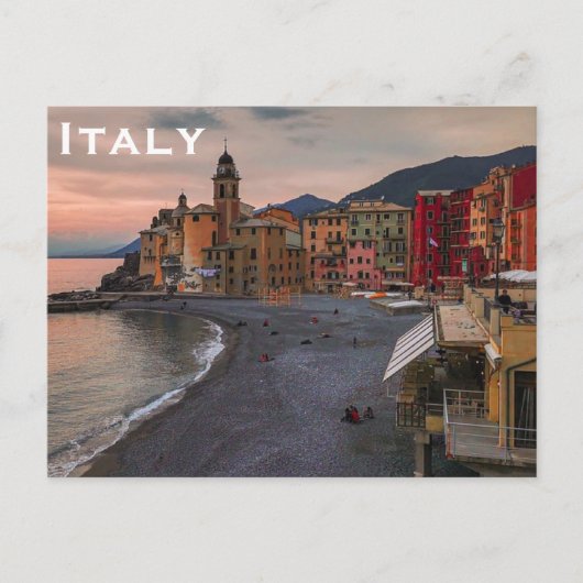 Italien Vintage Reisen Tourismus Hinzufügen Postkarte (Vorderseite)